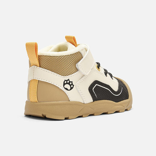 巴拉巴拉童鞋儿童学步鞋男女童宝宝鞋子2025新春秋高帮鞋加绒保暖 商品图3