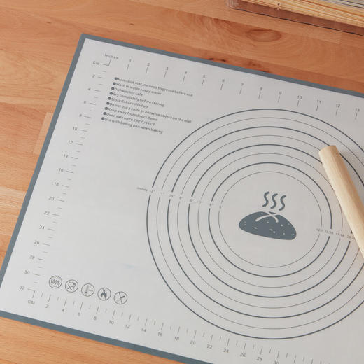  硅胶揉面垫和面板厨房烘焙料理小工具 商品图2