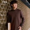 十如仕100%新疆长绒棉远红外保暖半高领长袖T恤-T16-02 商品缩略图0