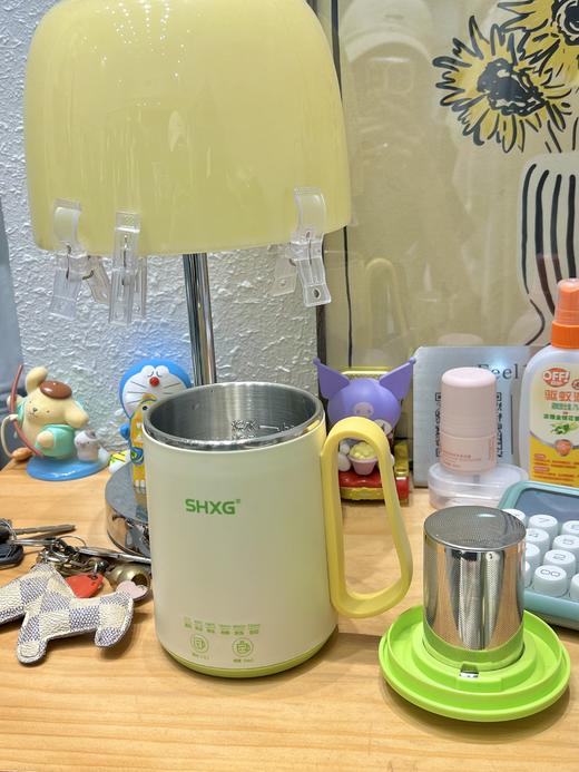 🔥【山雄多功能电煮杯】🌈“熬夜党/上班族的续命神器！ 这杯子能热牛奶能炖汤，🌵办公室秒变养生馆！” 🎈SHXG山雄养生杯迷你小型功能电煮杯！ 商品图3