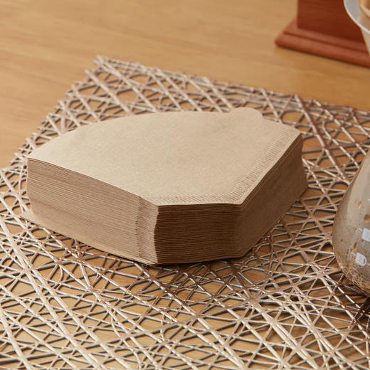  原木浆便携滴漏式手冲咖啡粉过滤纸圆锥形梯形 商品图7