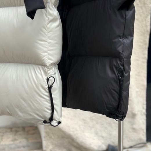 严选 | 圣捷罗拼色保暖中长款羽绒服 高克重充绒 商品图3