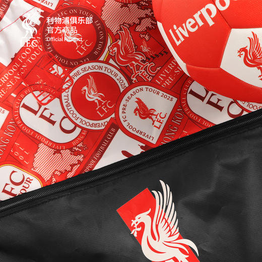 【官方正版】利物浦俱乐部 | 香港季前赛背包精致黑色抽绳包 商品图3