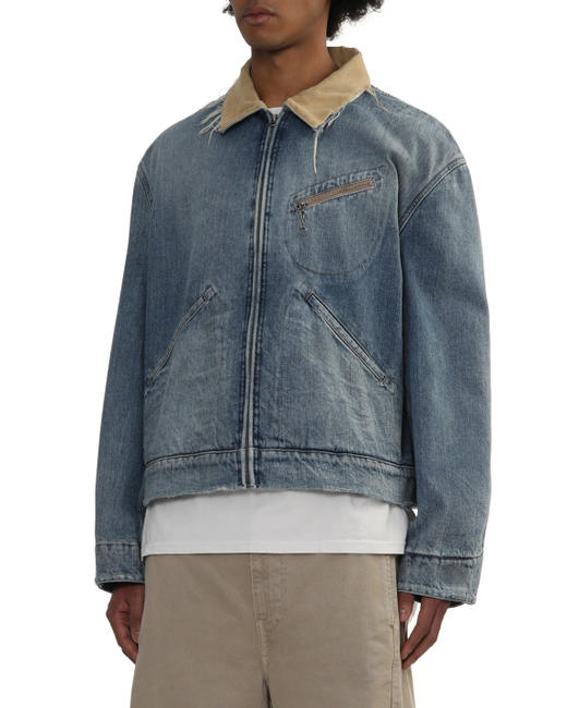 男款拉链牛仔夹克外套016 商品图2