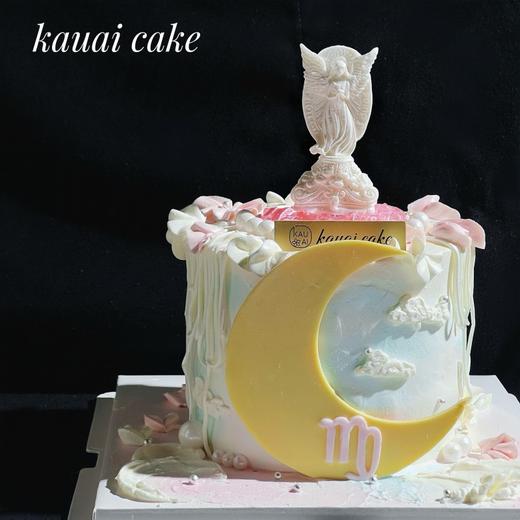 烤爱·处女座  星座蛋糕5寸加高（夹心当季水果、草莓奶冻）·生日蛋糕系列·下午茶聚会生日节日【仅限深圳同城配送】 商品图2