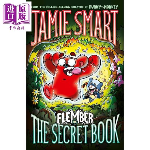 预售 【中商原版】弗兰伯奇境1 秘密之书 Flember 1 The Secret Book 英文原版 百万销量年度插画家 Jamie Smart 作品 商品图0