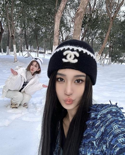 香奈儿 针织冷帽🧶  自带氛围感 〰️（ZT*COCO） 商品图6