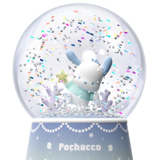 三丽鸥海洋系列水晶球摆件飘雪礼物桌面摆件生日礼物 商品图7
