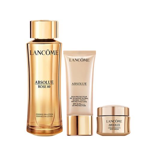 送礼盒礼袋 兰蔻菁纯精华柔肤水150ml+兰蔻菁纯防晒50ml+兰蔻菁纯面霜15ml（清爽） 商品图1