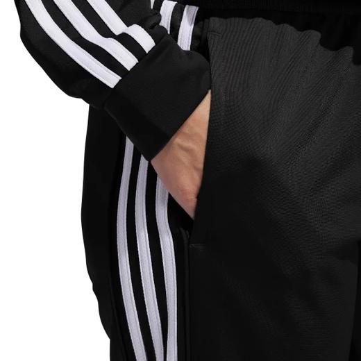 Adidas阿迪达斯女款经典三道杠 拉链运动卫衣 有配套运动裤 商品图9