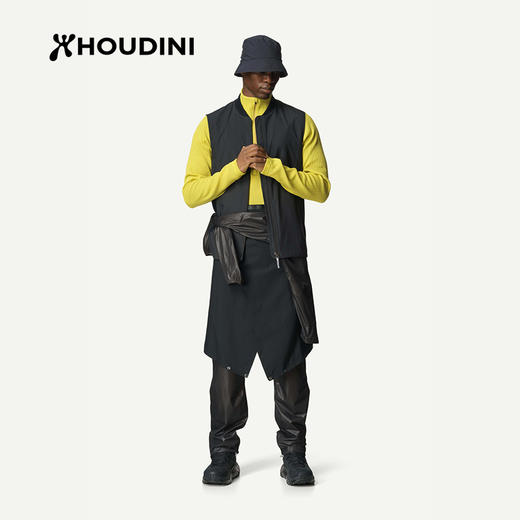 HOUDINI胡丁尼 Moonwalk Vest 太空步 男款户外休闲马甲830032 商品图2