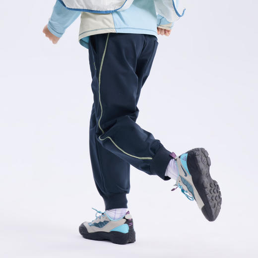 【代发】绿标三防卫裤溜溜棉好动裤儿童秋季长裤休闲运动裤子SUNNYWHITEGreen 商品图2