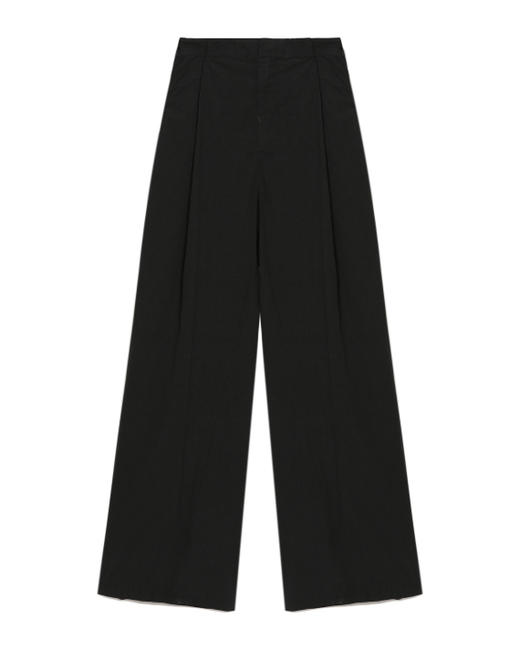 女款阔腿褶皱休闲裤长裤016 商品图0