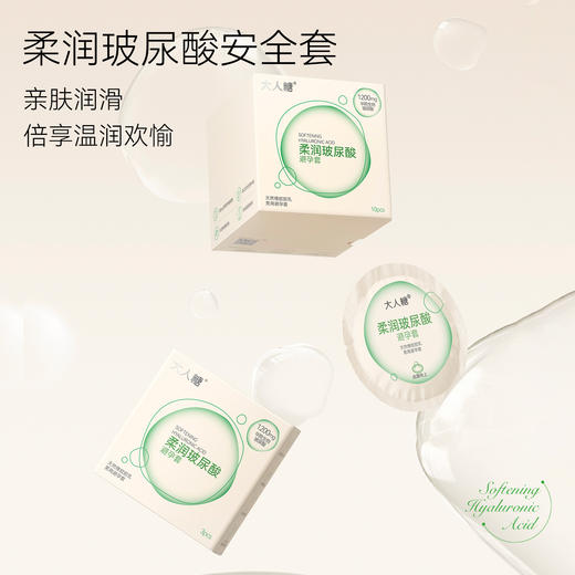 大人糖避孕套情趣性用品玻尿酸超薄润滑男女用003安全套 商品图1