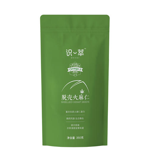 识萃脱壳火麻仁 350克/袋   FX-A-1930 商品图0
