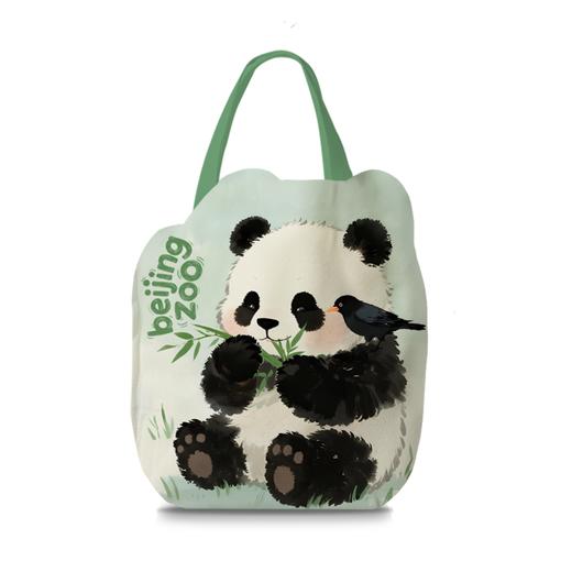 异形熊猫帆布包 商品图0