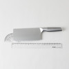  厨房菜刀多功能蔬果刀全不锈钢斩切两用刀三德刀SH01 商品缩略图8
