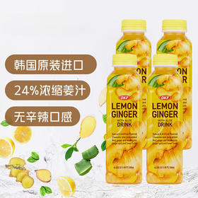 OKF 芦荟柠檬姜汁味饮料 500ml  4瓶/箱