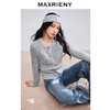 MAXRIENY精致优雅感外套女24冬新款灰格箱型高级气质设计感上衣(货号:MS85JA782) 商品缩略图2