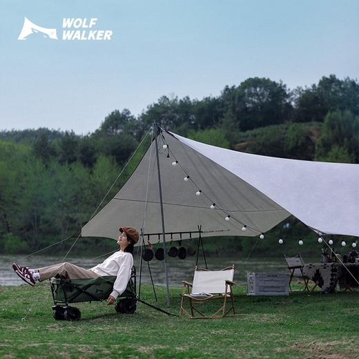 狼行者 户外超大天幕野营露营帐篷郊游烧烤便携式防雨遮阳凉棚沙滩篷装备 商品图1