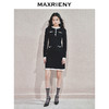 MAXRIENY千金名媛风连衣裙24冬新款精致法式小香风针织裙子收腰(货号:MS85DR766) 商品缩略图1