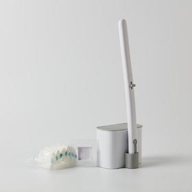 日本一次性马桶刷可冲式可替换可溶解清洁刷头马桶刷