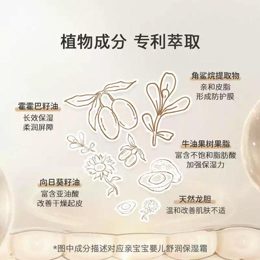 亲宝宝 0+婴幼儿舒润保湿霜 商品图2