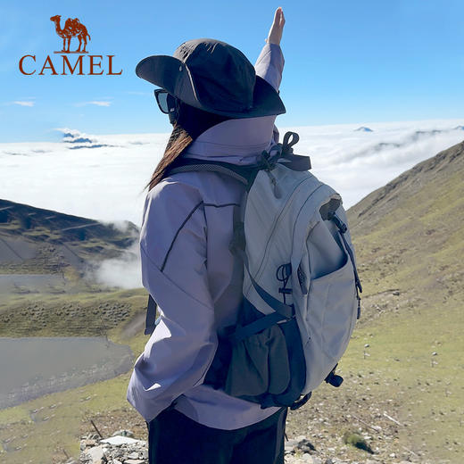 骆驼（CAMEL）户外运动登山休闲旅行双肩背包 574D373627—rxs 商品图3