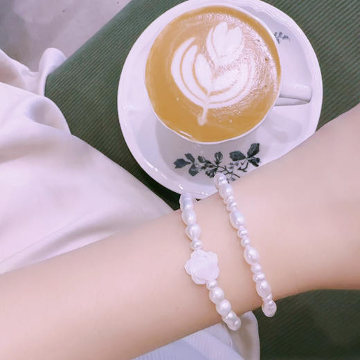 组合装 无核淡水珍珠 松弛感满格 两串一组的美丽搭配 柔美可人 5mm左右 商品图5