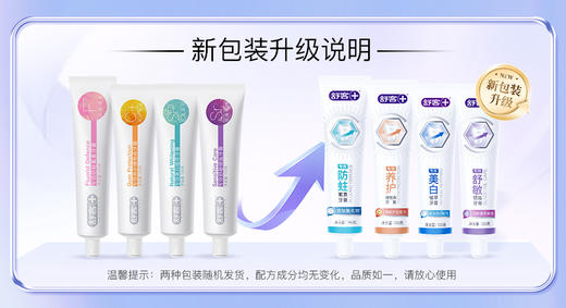 舒客防蛀固齿牙膏140克*3-rxs 商品图2