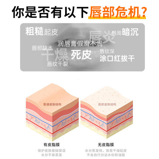 LK 透明质酸钠保湿润唇膏 3.3g 商品图1