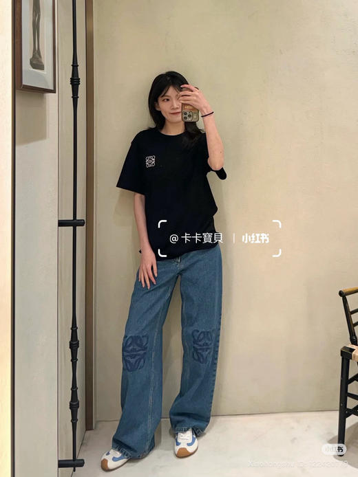 95-2 极限特惠 人手一条 lew绣花 直筒牛仔裤 我穿38很合身 穿40宽松 商品图9