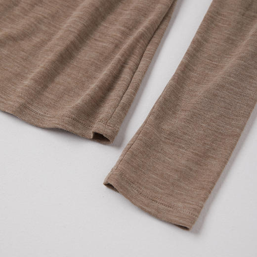 ROMI STUDIO山羊绒桑蚕丝120支可机洗丝光羊毛毛衫 RWCAS06190 商品图4