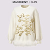 MAXRIENY[东方新摩登]金枝玉蝶针织衫精致贵雅感上衣女24秋新款(货号:MS85SW511) 商品缩略图4