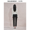 MAXRIENY时尚黑色高腰修长显瘦牛仔裤24冬新款女装高级气质感(货号:MS85PA524) 商品缩略图3