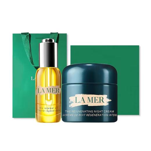 【礼盒礼袋】LAMER海蓝之谜奇迹晚霜60ml+奇迹焕活精华油30ml 香港直邮C 商品图0