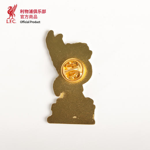 【官方正版】利物浦俱乐部 | 红金利物鸟胸针设计感徽章配饰 商品图4