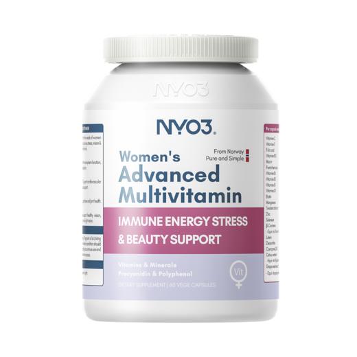 【1瓶/2瓶】NYO3诺威佳官方旗舰店女士多种复合维生素60粒/瓶  A-3080 商品图0