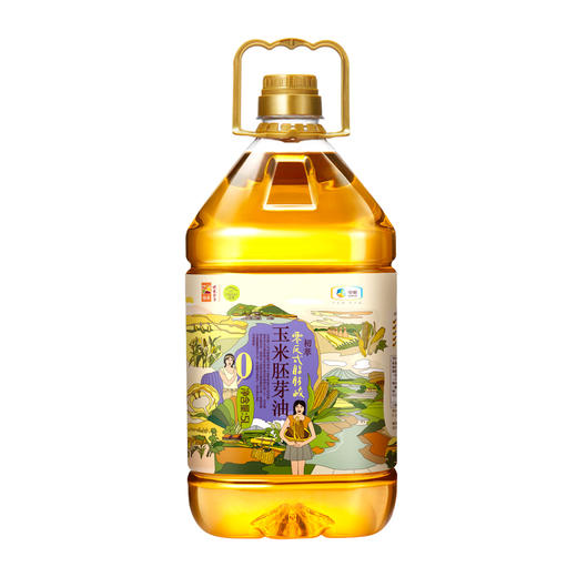 中粮初萃零反式脂肪玉米胚芽油5L 商品图1