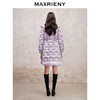 【防寒】MAXRIENY冬连帽小香风时尚加厚保暖格纹羽绒服(货号:MS88DC532) 商品缩略图3