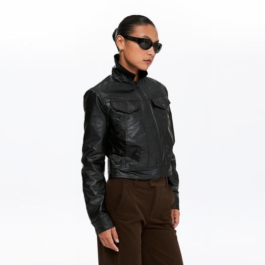 oneup灯芯绒油蜡感双面穿夹克 商品图2