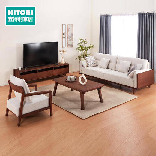 【家具】 现代简约客厅一人位三人位布艺沙发SF7107 商品图0