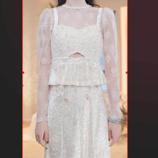 MAXRIENY新款2024年复古宫廷丝绒吊带上衣百搭(货号:MF85TP501) 商品图1