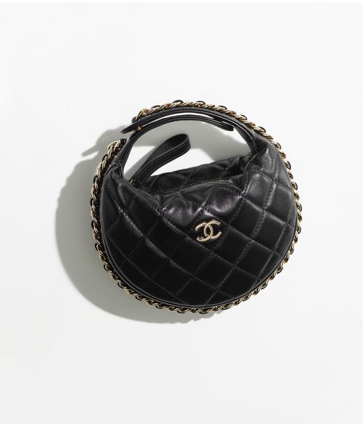 香奈儿 23C 早春度假系列 pouch圆圈链条手拿包 呼啦圈（LZ） 商品图0