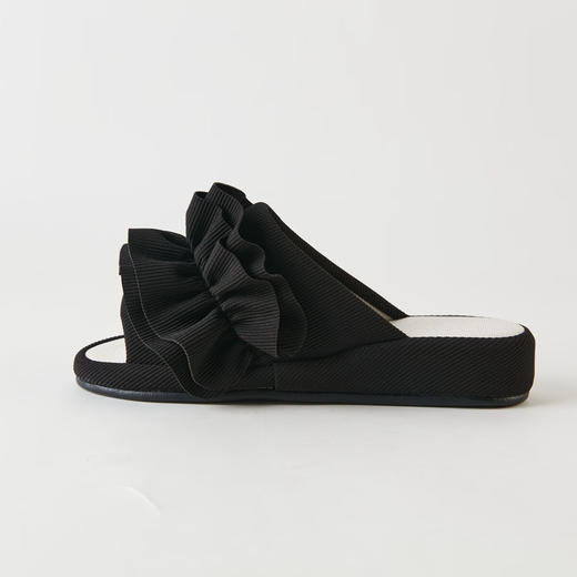  室内四季拖鞋开口时尚舒适荷叶花边拖鞋 商品图3