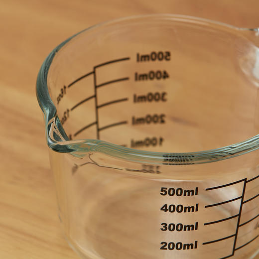  可微波带刻度耐热玻璃量杯 商品图2