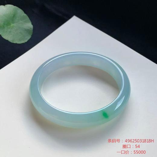 高货 翡翠手镯 传家宝温润圆满中式翡翠手镯49625031818H（一口价） 商品图0