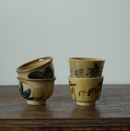 日本中古手绘茶杯 商品图4