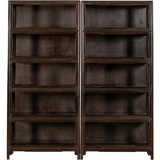 二十世纪	红木五层架格（一对） 商品图5