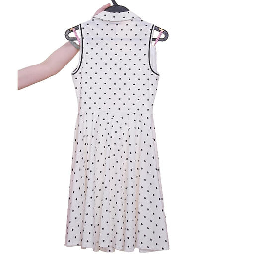 MAXRIENY2025年新款防晒连衣裙显瘦高腰运动无袖裙子印花钉珠短裙(货号:MF86DR012) 商品图2